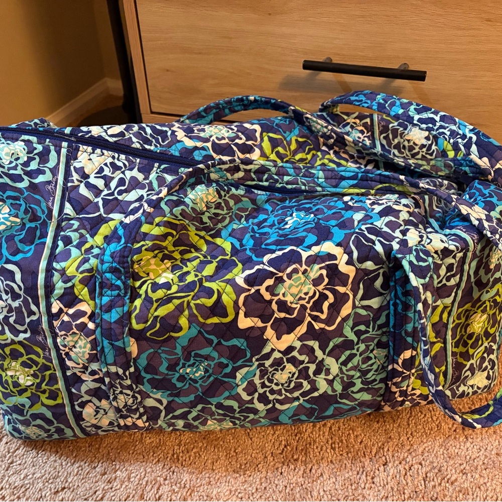 Vera Bradley Katalina Blues Duffle Bag